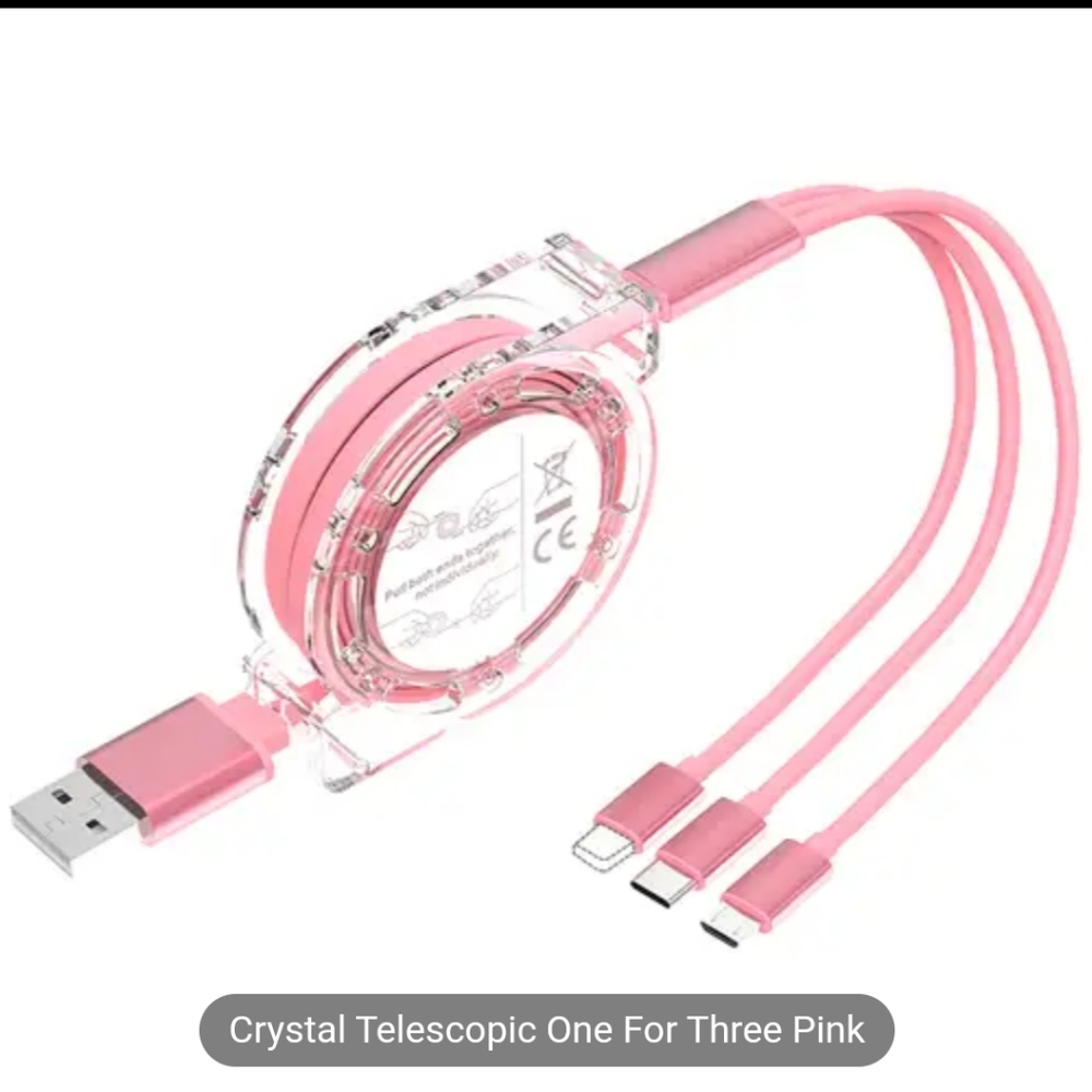 Retractable charging cable